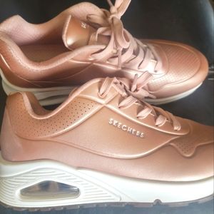 Skechers Uno Stand On Air #73691 ROSE BOLD Women's Size 8.5 Memory Foam